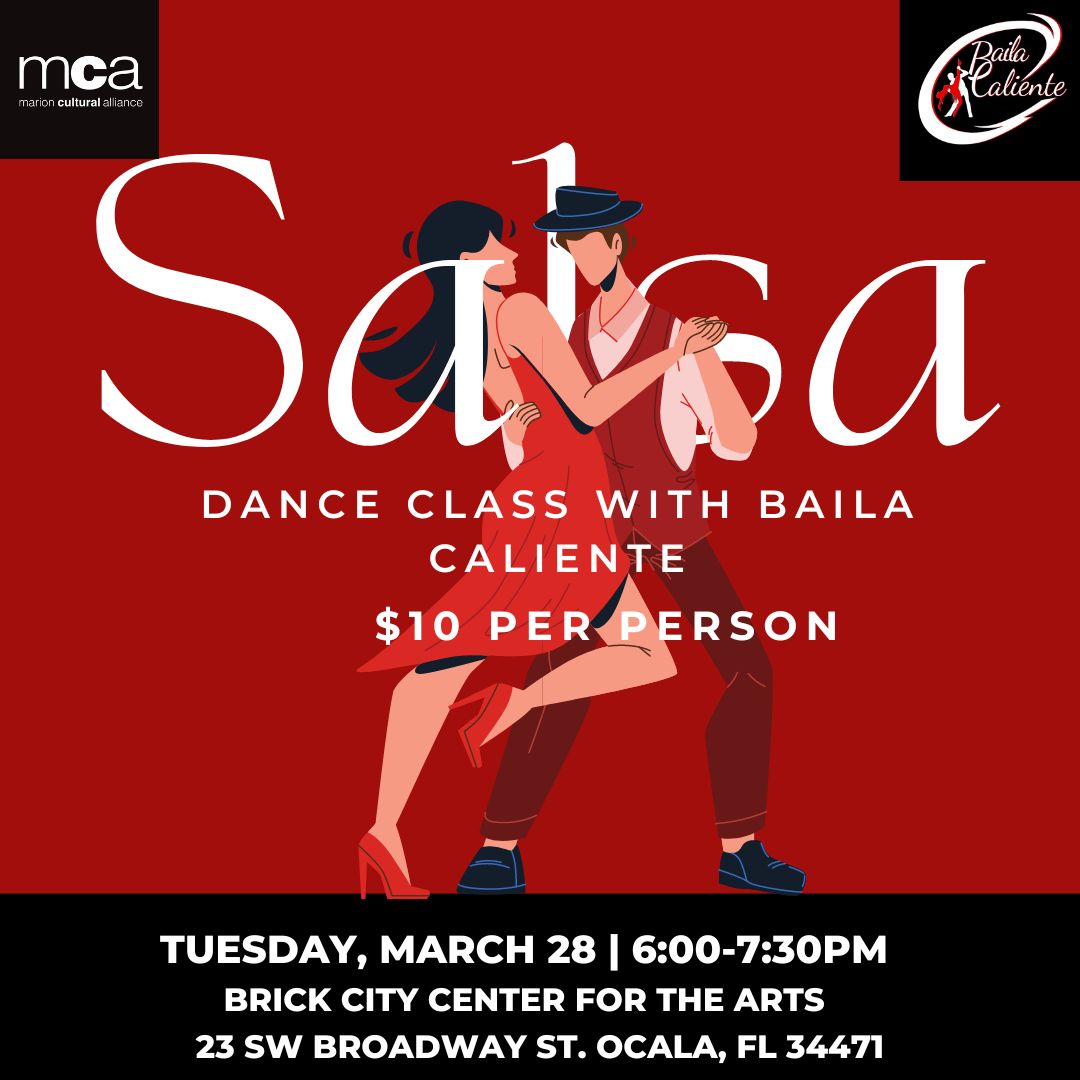 Marion Cultural Alliance | MCA Presents: Salsa Dance Class with Baila  Caliente